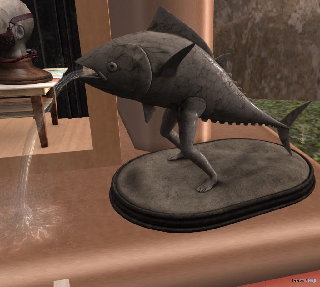 The Thunnus Thynnus Fountain For Decor The Seasons Story Summer 2019 Gift by [ContraptioN] - Teleport Hub - teleporthub.com