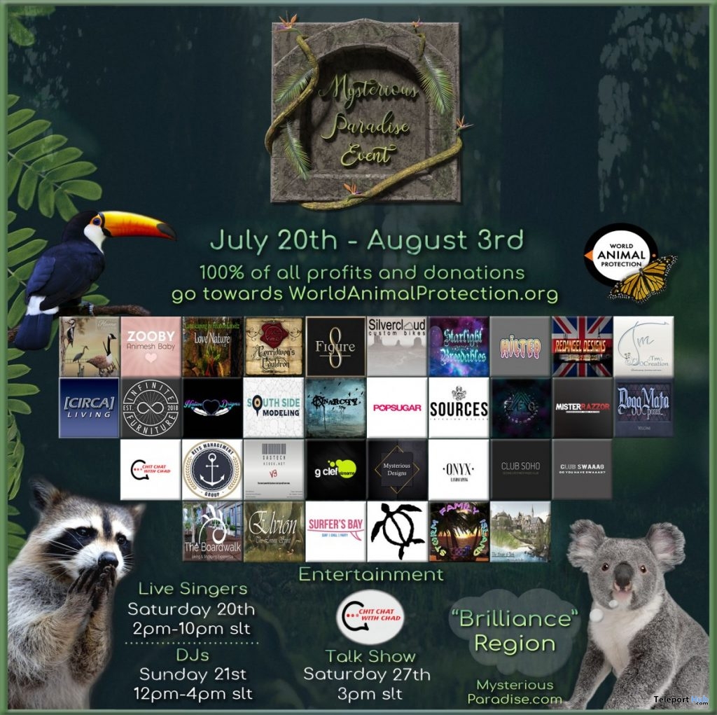 Mysterious Paradise Event 2019 - Teleport Hub - teleporthub.com