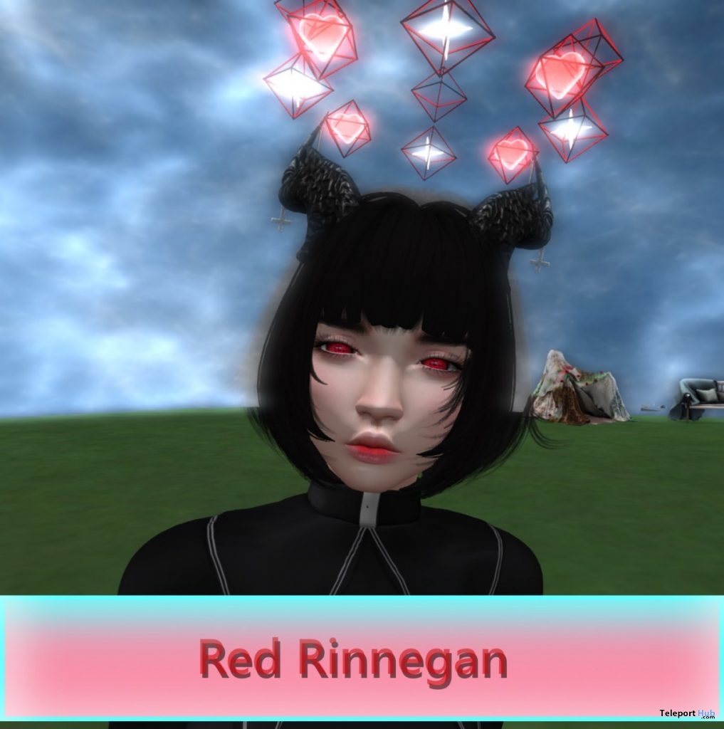 Red Rinnegan Catwa Mesh Eyes Applier July 2019 Gift by Munlay - Teleport Hub - teleporthub.com