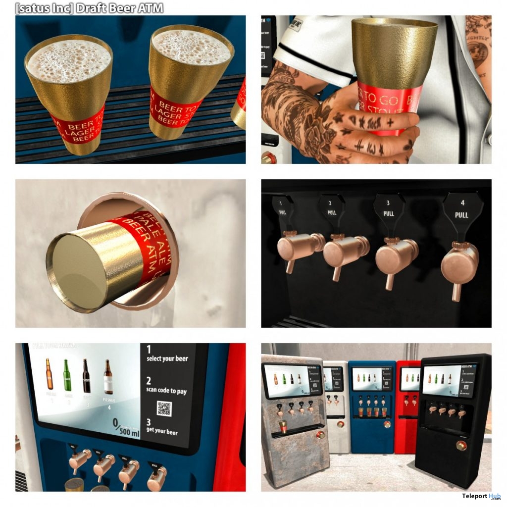 New Release: Draft Beer ATM by [satus Inc] - Teleport Hub - teleporthub.com