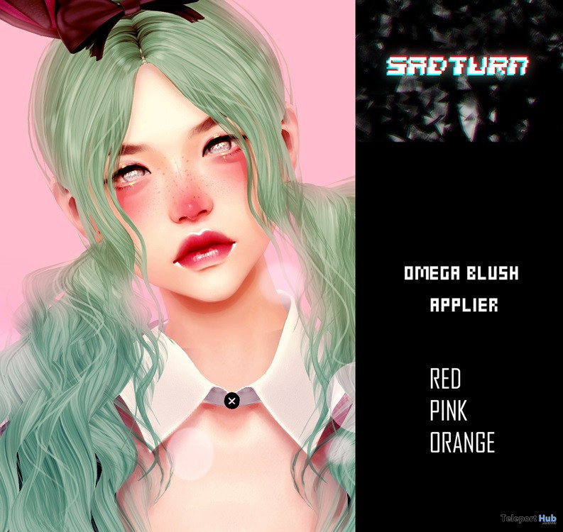 Cute Blush Makeup Omega Applier 10L Promo by SADTURN - Teleport Hub - teleporthub.com