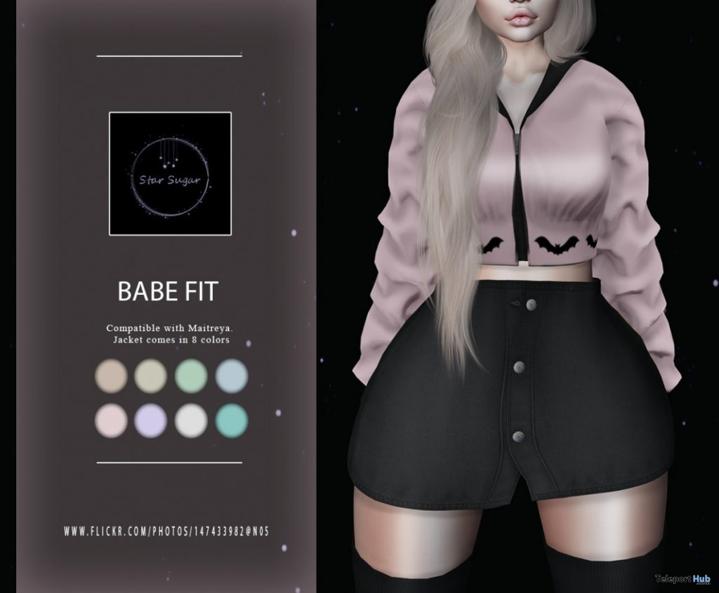 Babe Fit Outfit September 2019 Group Gift by Star Sugar - Teleport Hub - teleporthub.com