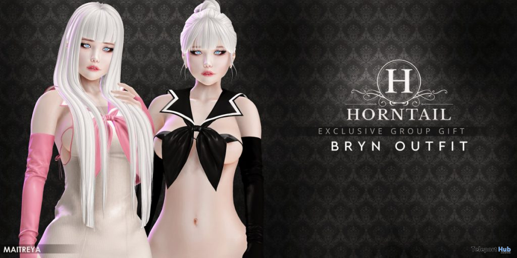 Bryn Dress October 2019 Group Gift by HORNTAIL - Teleport Hub - teleporthub.com