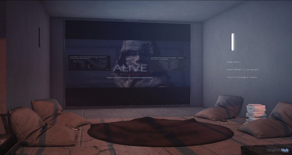 Giant-screen TV October 2019 Gift by Dope+Mercy - Teleport Hub - teleporthub.com