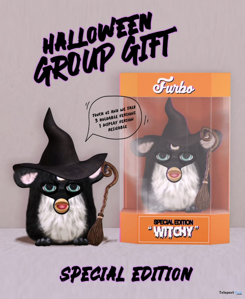 Furbo Witchy Edition Halloween 2019 Group Gift by imbue - Teleport Hub - teleporthub.com
