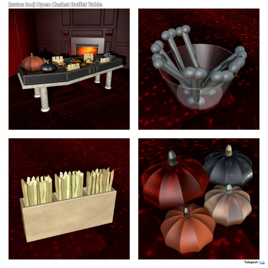 New Release: Open Casket Buffet Table by [satus Inc] - Teleport Hub - teleporthub.com