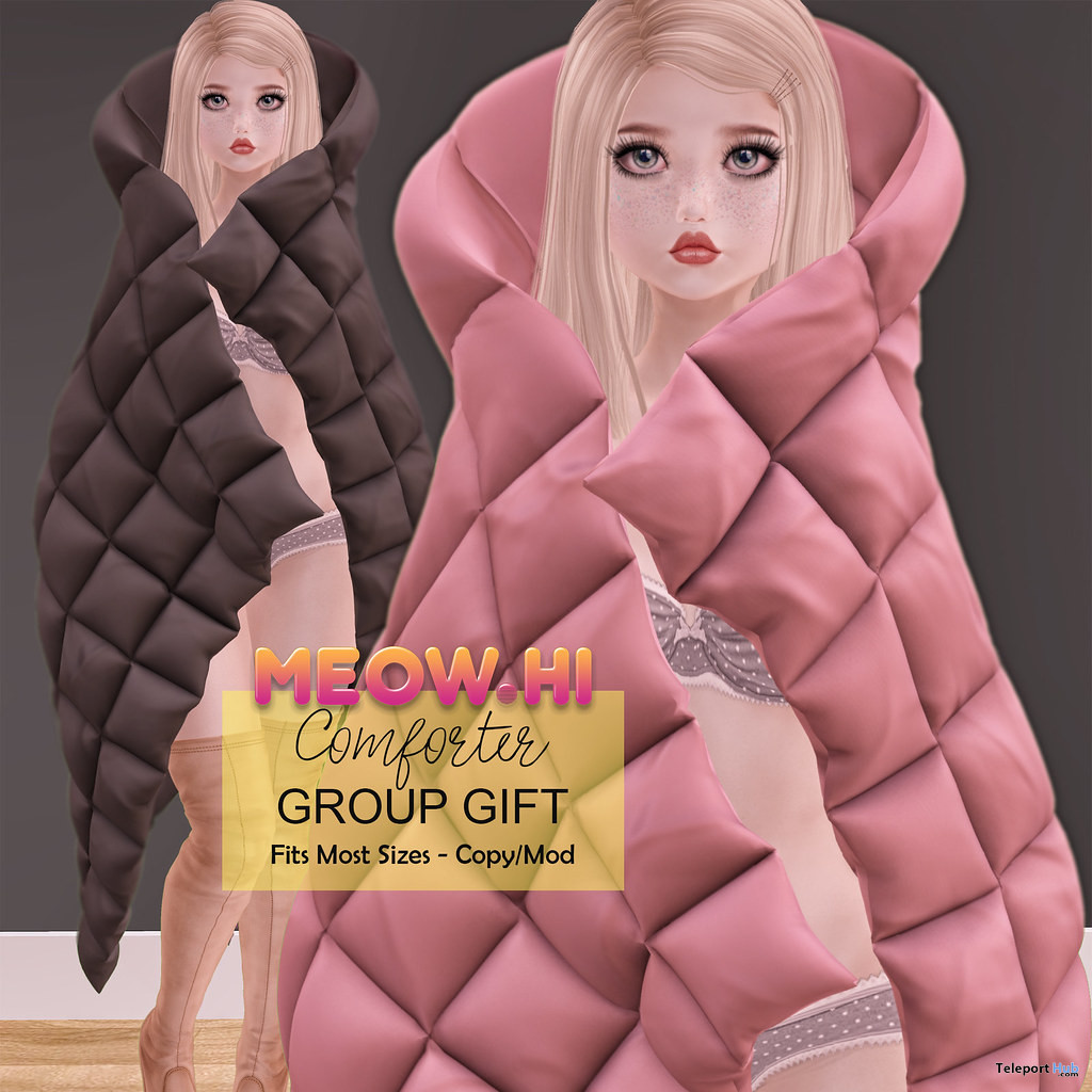 Comforter November 2019 Group Gift by [meowhi] - Teleport Hub - teleporthub.com