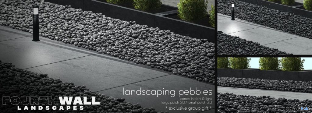 Landscaping Pebbles December 2019 Group Gift by Fourth Wall - Teleport Hub - teleporthub.com