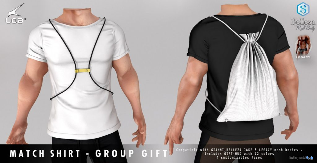Match Shirt December 2019 Group Gift by LOB - Teleport Hub - teleporthub.com