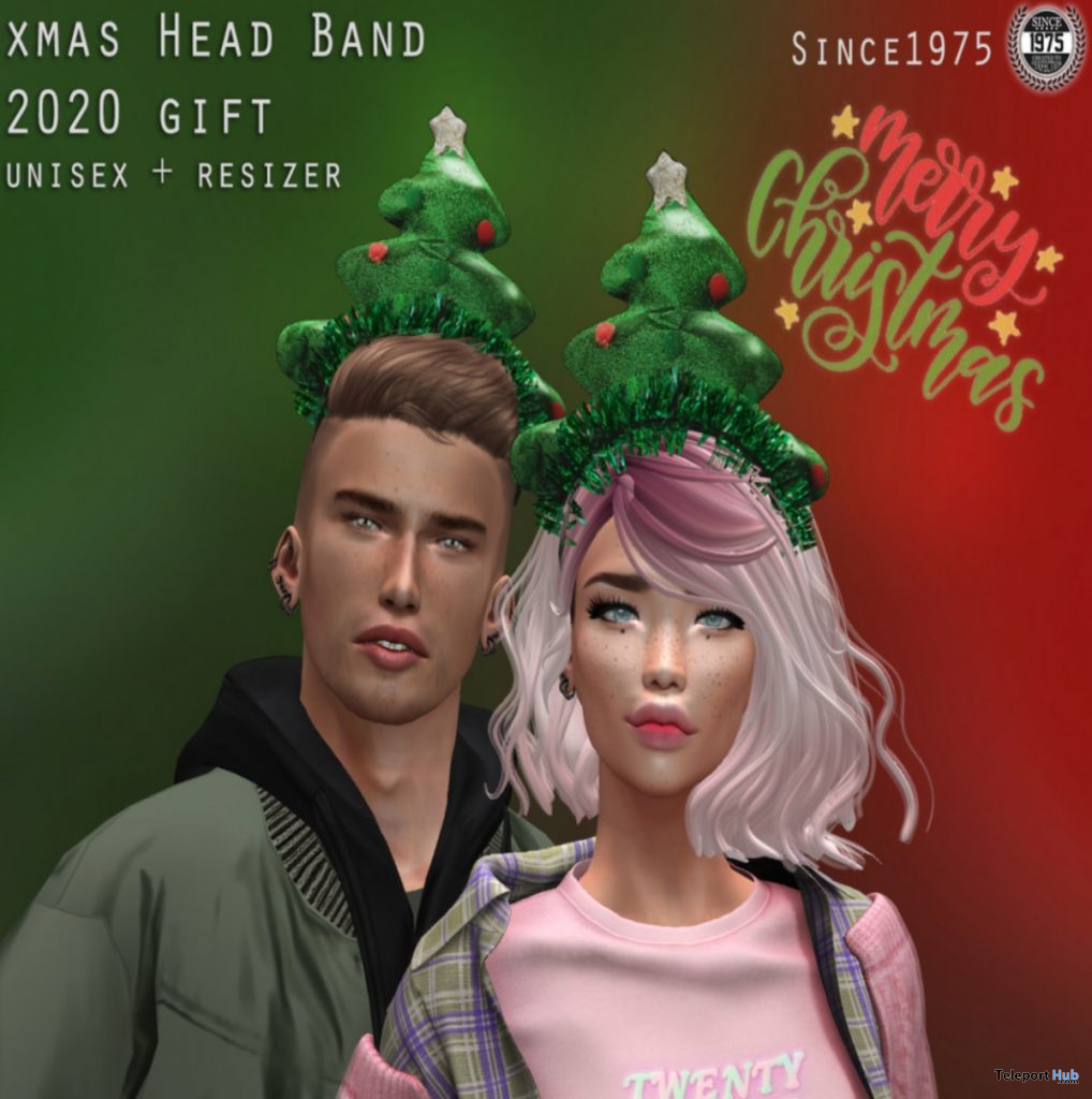 Xmas Head Band 2020 Unisex December 2019 Group Gift by [Since 1975] - Teleport Hub - teleporthub.com