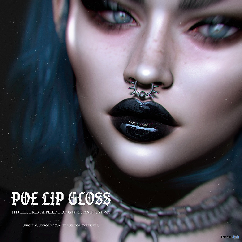 Poe Lip Gloss January 2020 Group Gift by Suicidal Unborn - Teleport Hub - teleporthub.com