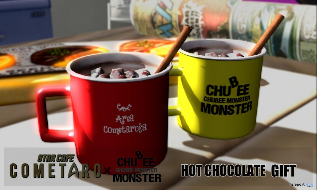 Hot Chocolate January 2020 Gift by Chubee Monster x Cometaro - Teleport Hub - teleporthub.com