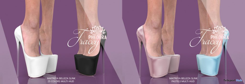 New Release: Tracey Heels by Phedora @ Collabor88 January 2020 - Teleport Hub - teleporthub.com
