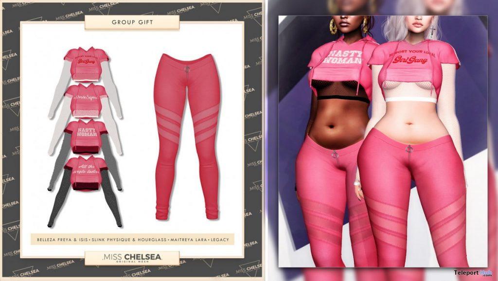 Zara Galentines Set February 2020 Group Gift by Miss Chelsea - Teleport Hub - teleporthub.com