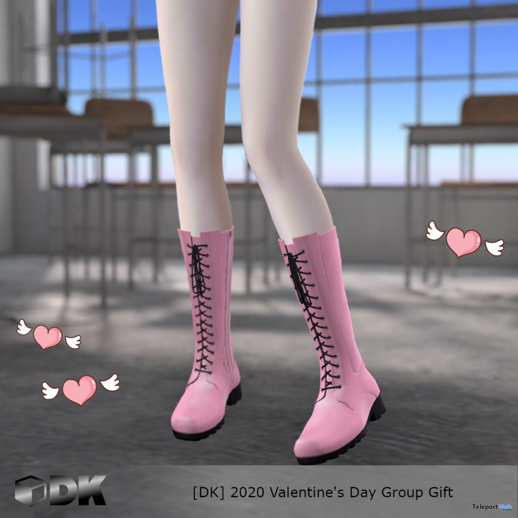 Love Track Boots February 2020 Group Gift by [DK]Scripts - Teleport Hub - teleporthub.com