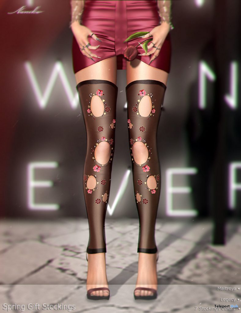 Spring Stockings March 2020 Group Gift by Nanika - Teleport Hub - teleporthub.com