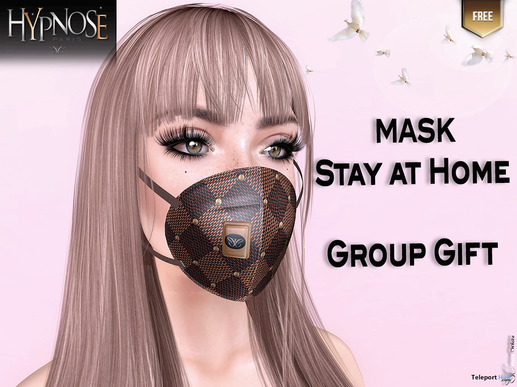Stay At Home Mask 1L Promo Gift by HYPNOSE - Teleport Hub - teleporthub.com