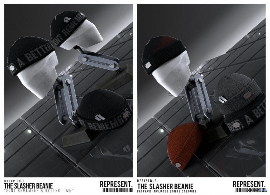 The Slasher Beanie April 2020 Group Gift by REPRESENT - Teleport Hub - teleporthub.com