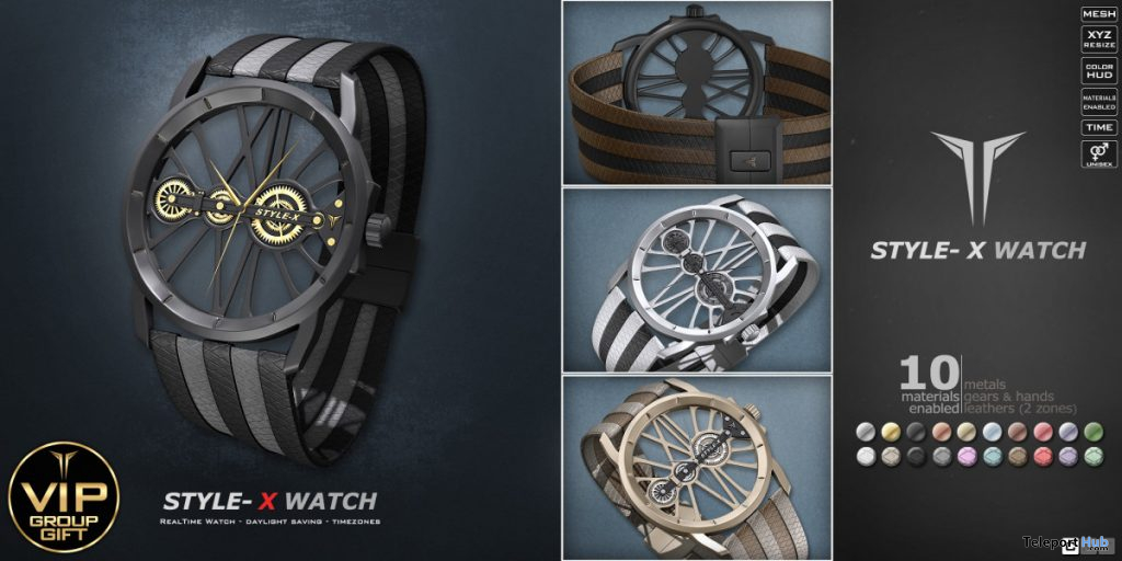 X Watch April 2020 Group Gift by RealEvil Industries - Teleport Hub - teleporthub.com