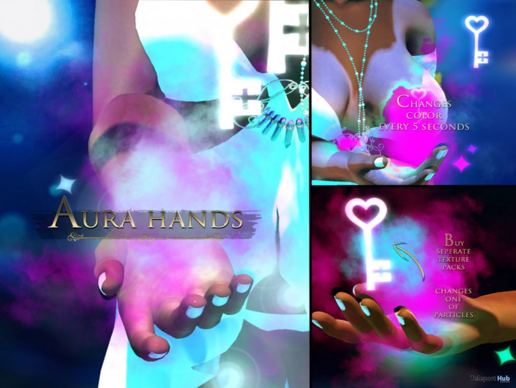 Aura Hands April 2020 Group Gift by Elemental - Teleport Hub - teleporthub.com