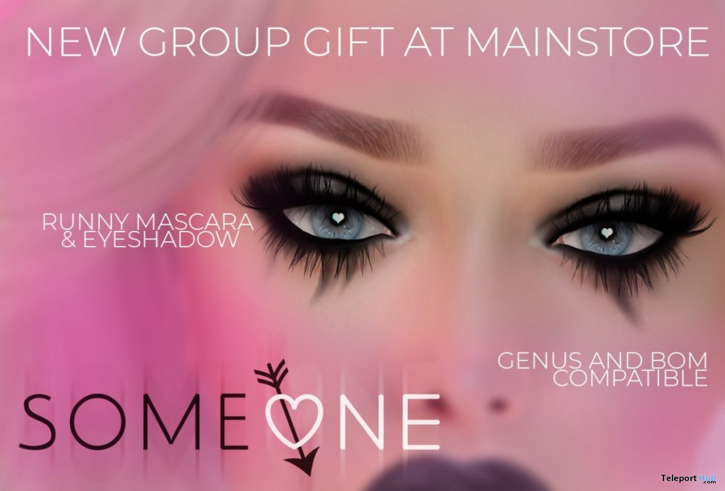 Runny Mascara Eyeshadow April 2020 Group Gift by SOMEONE - Teleport Hub - teleporthub.com