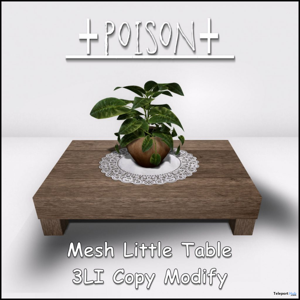 Little Table May 2020 Group Gift by +Poison+ - Teleport Hub - teleporthub.com