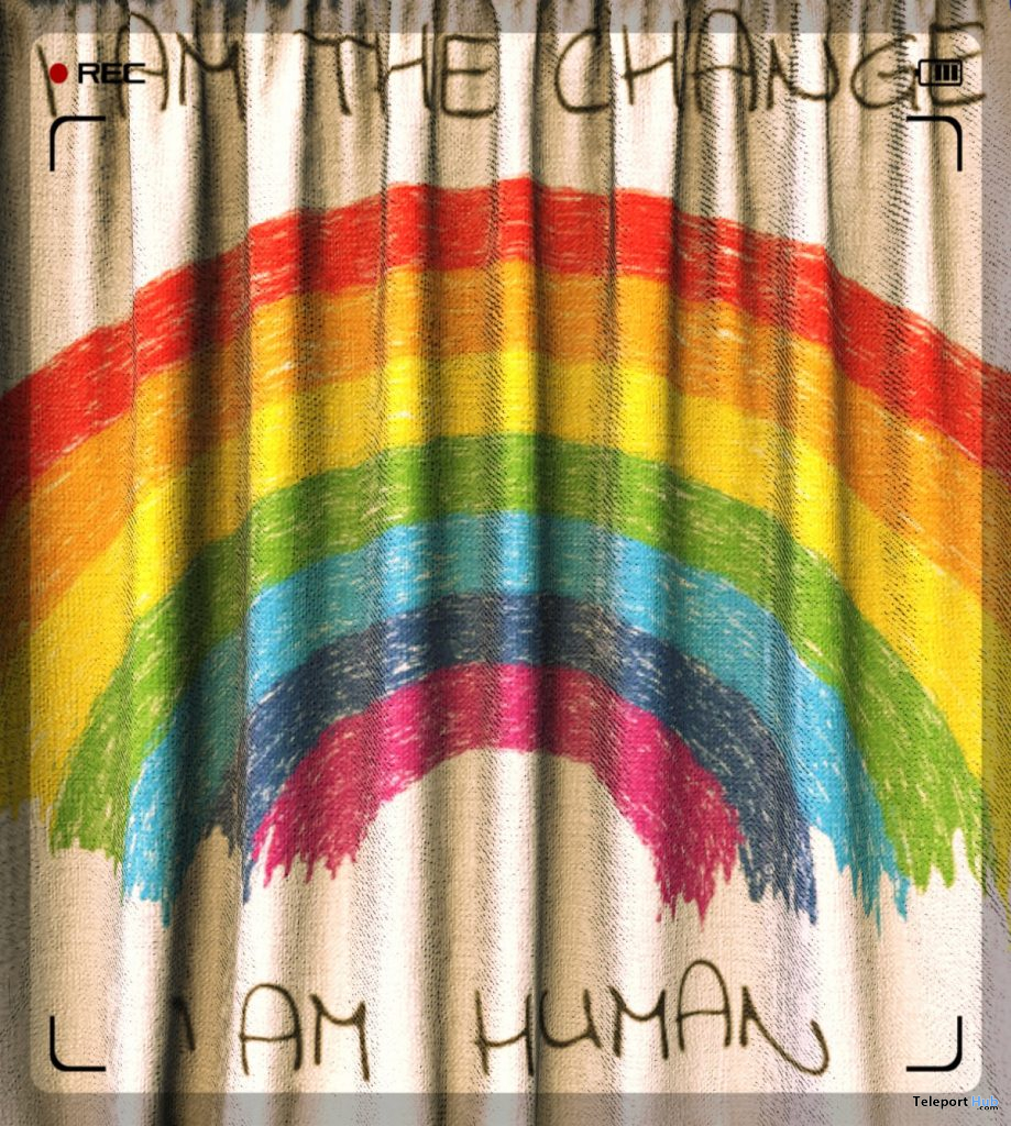 I Am Human Backdrop June 2020 Group Gift by [Harshlands] - Teleport Hub - teleporthub.com
