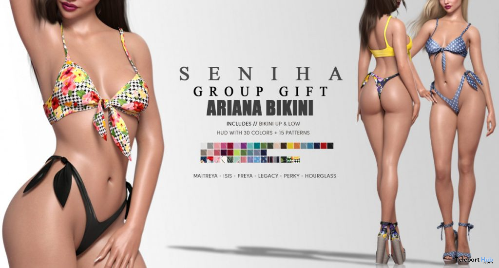 Ariana Bikini V2 July 2020 Group Gift by Seniha Originals - Teleport Hub - teleporthub.com