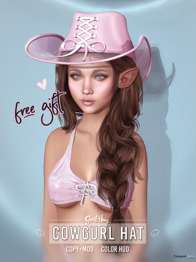 Cowgurl Hat July 2020 Group Gift by Sweet Thing - Teleport Hub - teleporthub.com