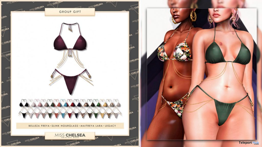 Rena Bikini Fatpack July 2020 Group Gift by Miss Chelsea - Teleport Hub - teleporthub.com