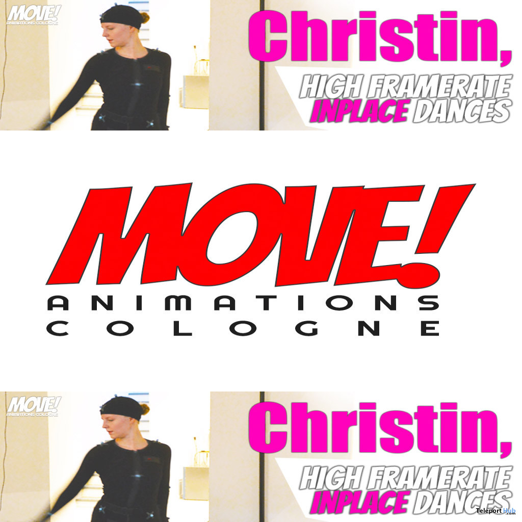 New Release: Christin Bento Dance Pack by MOVE! Animations Cologne - Teleport Hub - teleporthub.com