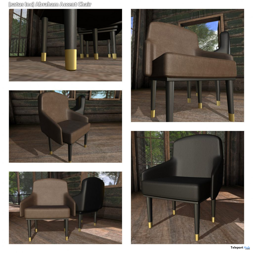 New Release: Abraham Accent Chair by [satus Inc] - Teleport Hub - teleporthub.com