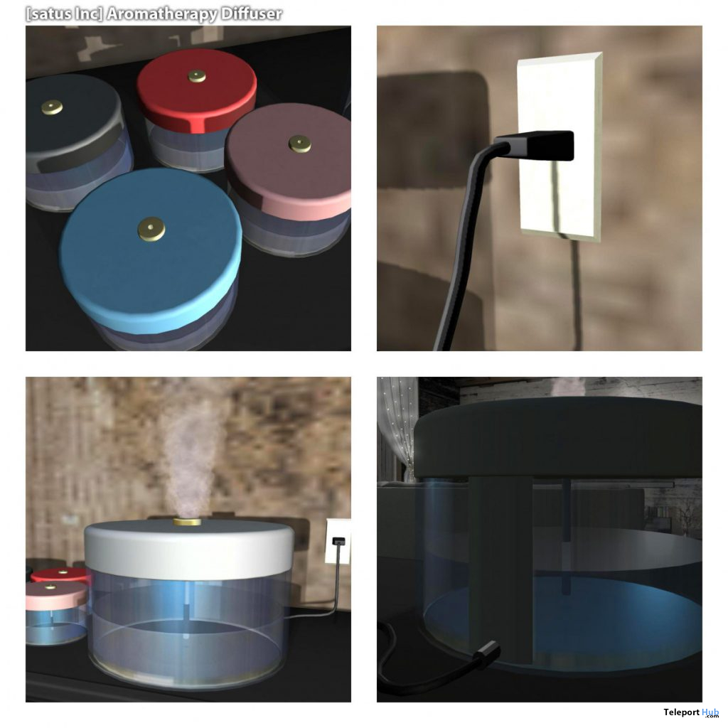 New Release: Aromatherapy Diffuser by [satus Inc] - Teleport Hub - teleporthub.com