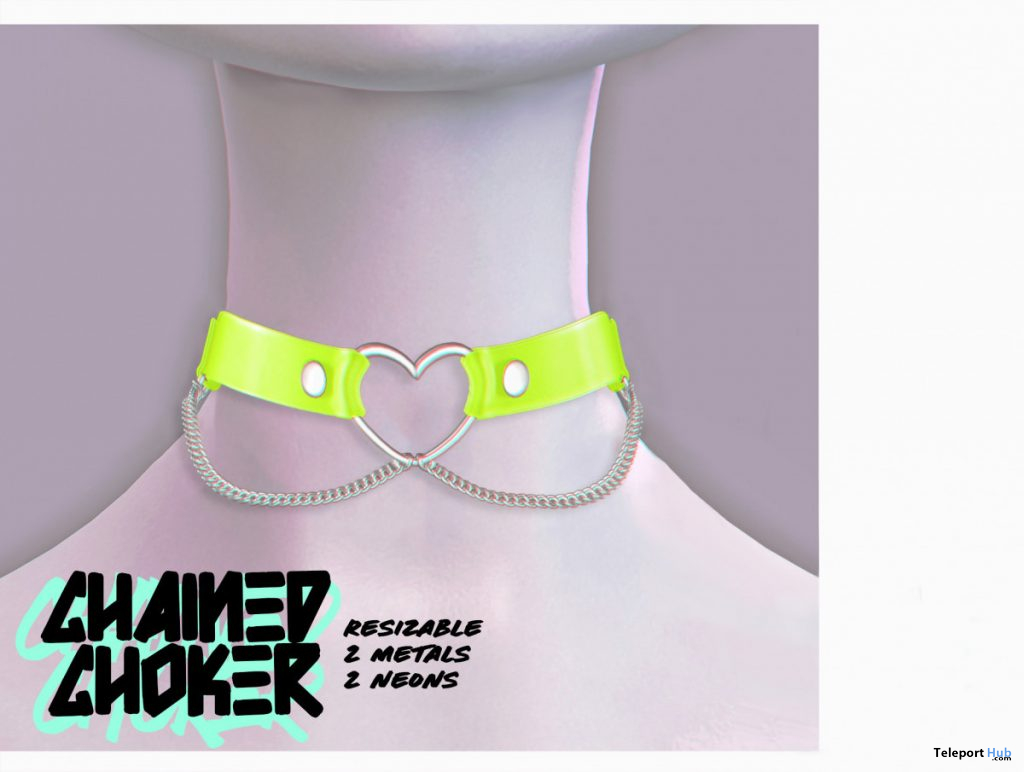 Chained Choker August 2020 Group Gift by imbue - Teleport Hub - teleporthub.com