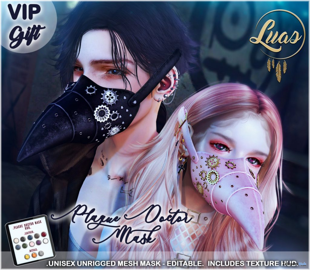 Plague Doctor Mask Group Gift by Luas - Teleport Hub - teleporthub.com