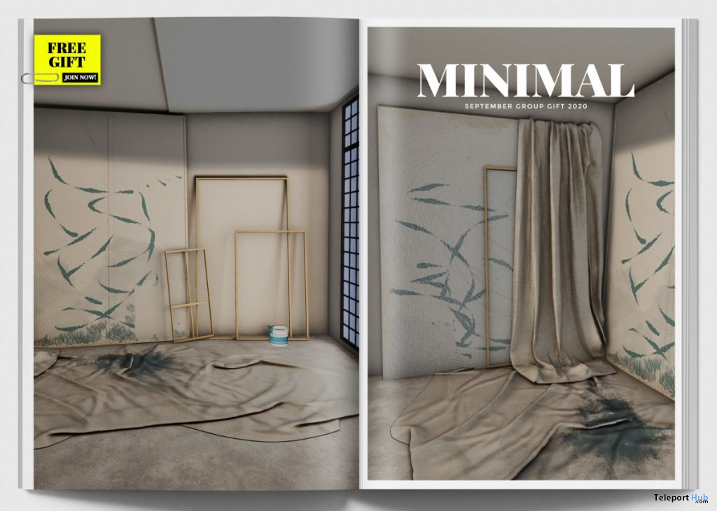 Construction Backdrop September 2020 Group Gift by MINIMAL - Teleport Hub - teleporthub.com