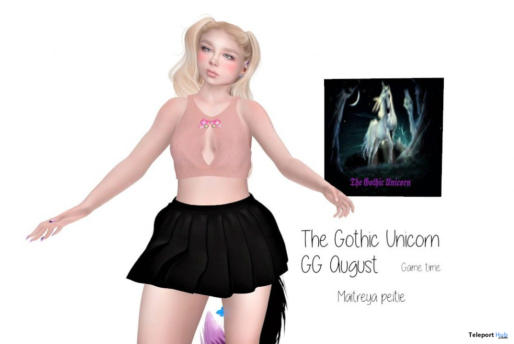 Gamer Girl Outfit September 2020 Group Gift by The Gothic Unicorn - Teleport Hub - teleporthub.com