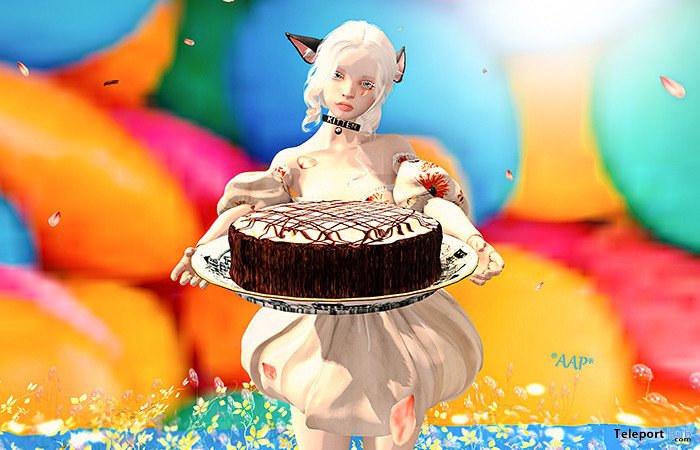Cake Single Pose September 2020 Group Gift by *AAP* - Teleport Hub - teleporthub.com