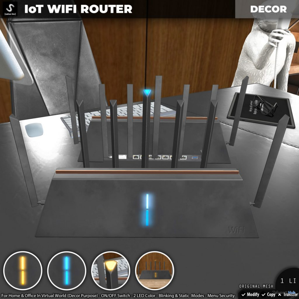 New Release: IoT Wifi Router by [satus Inc] - Teleport Hub - teleporthub.com