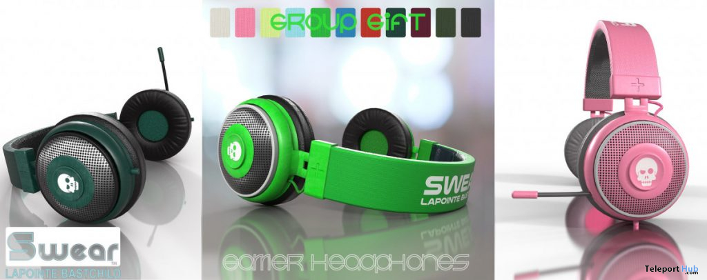  Swear Gamer Headphones October 2020 Group Gift by Lapointe & BastChild - Teleport Hub - teleporthub.com