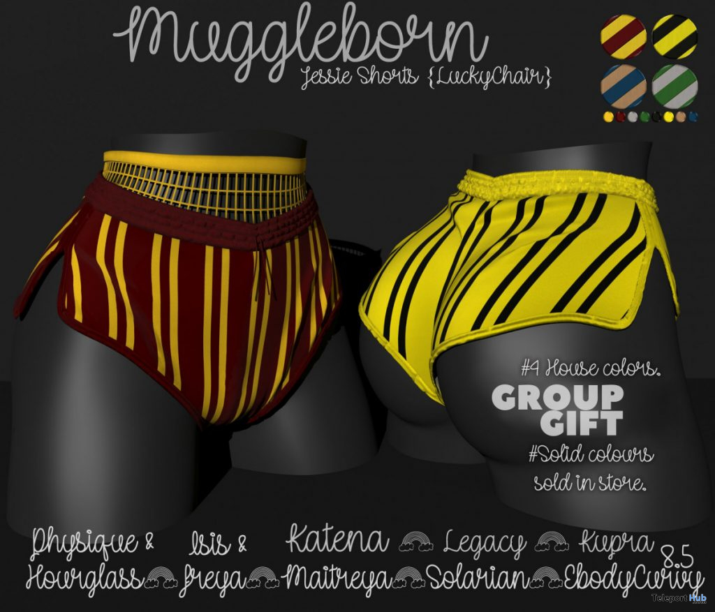 Jessie Shorts November 2020 Group Gift by Muggleborn - Teleport Hub - teleporthub.com