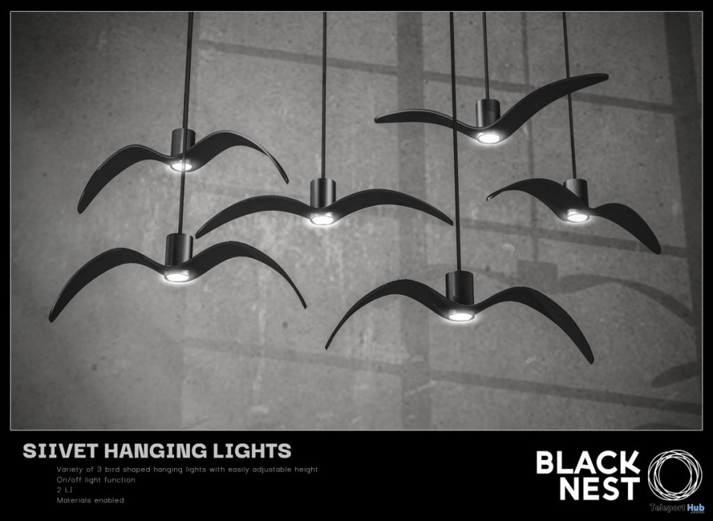 Siivet Hanging Lights November 2020 Group Gift by BLACK NEST - Teleport Hub - teleporthub.com