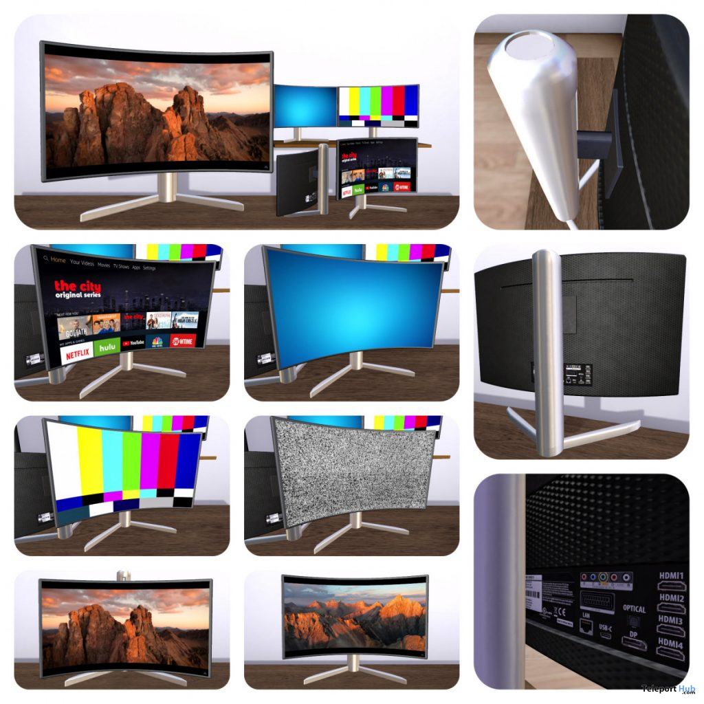 New Release: UHD Curved TV by [satus Inc] - Teleport Hub - teleporthub.com