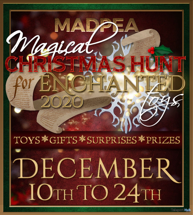 MadPea's Magical Christmas Hunt For Enchanted Toys 2020 - Teleport Hub - teleporthub.com