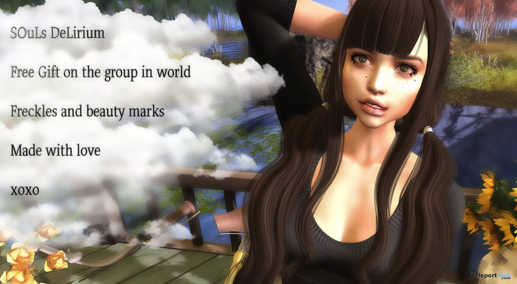 Beauty Marks And Freckles February 2021 Group Gift by SOULS Delirium - Teleport Hub - teleporthub.com