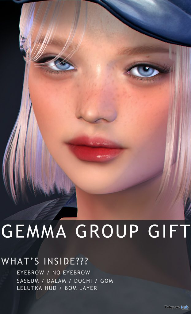 Gemma Skin February 2021 Group Gift by MUDSKIN - Teleport Hub - teleporthub.com
