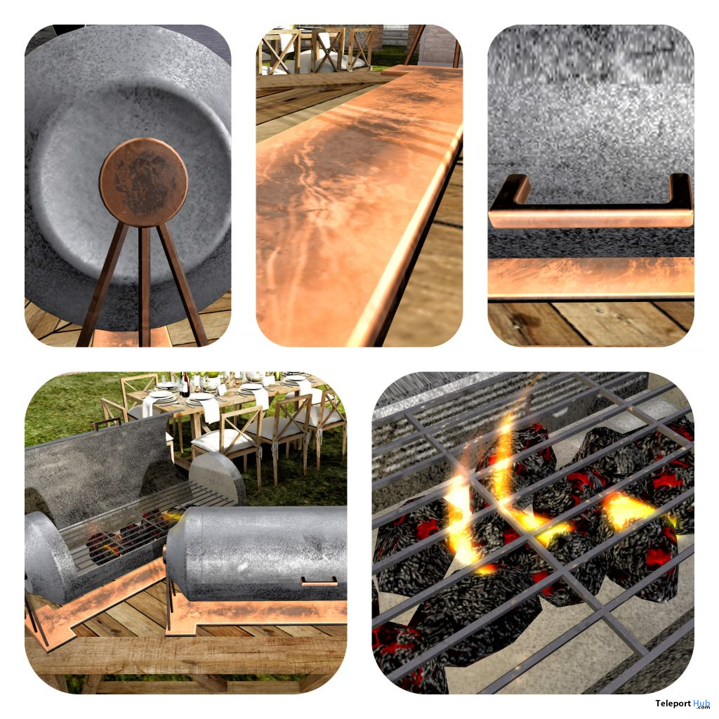 New Release: Tabletop Charcoal Grill by [satus Inc] - Teleport Hub - teleporthub.com