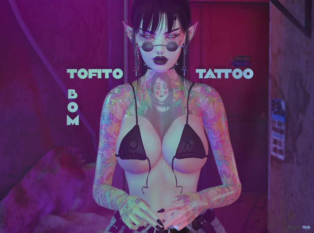 Tofito Tattoo BOM February 2021 Group Gift by SIDIKA SAKA - Teleport Hub - teleporthub.com