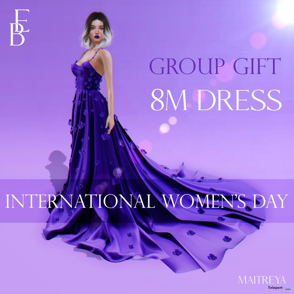 8M Dress International Women's Day 2021 Group Gift by Belle Epoque - Teleport Hub - teleporthub.com
