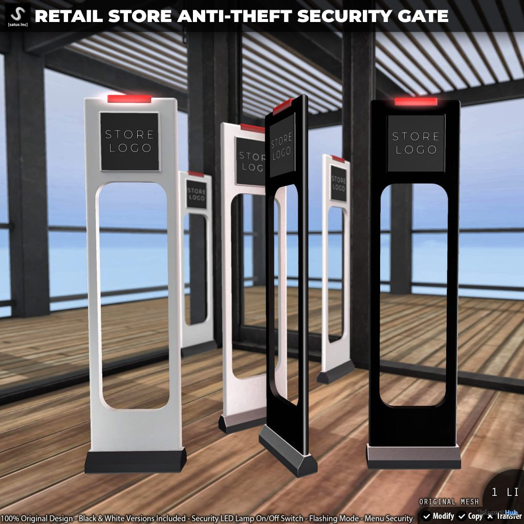New Release: Retail Store Anti-Theft Security Gate by [satus Inc] - Teleport Hub - teleporthub.com